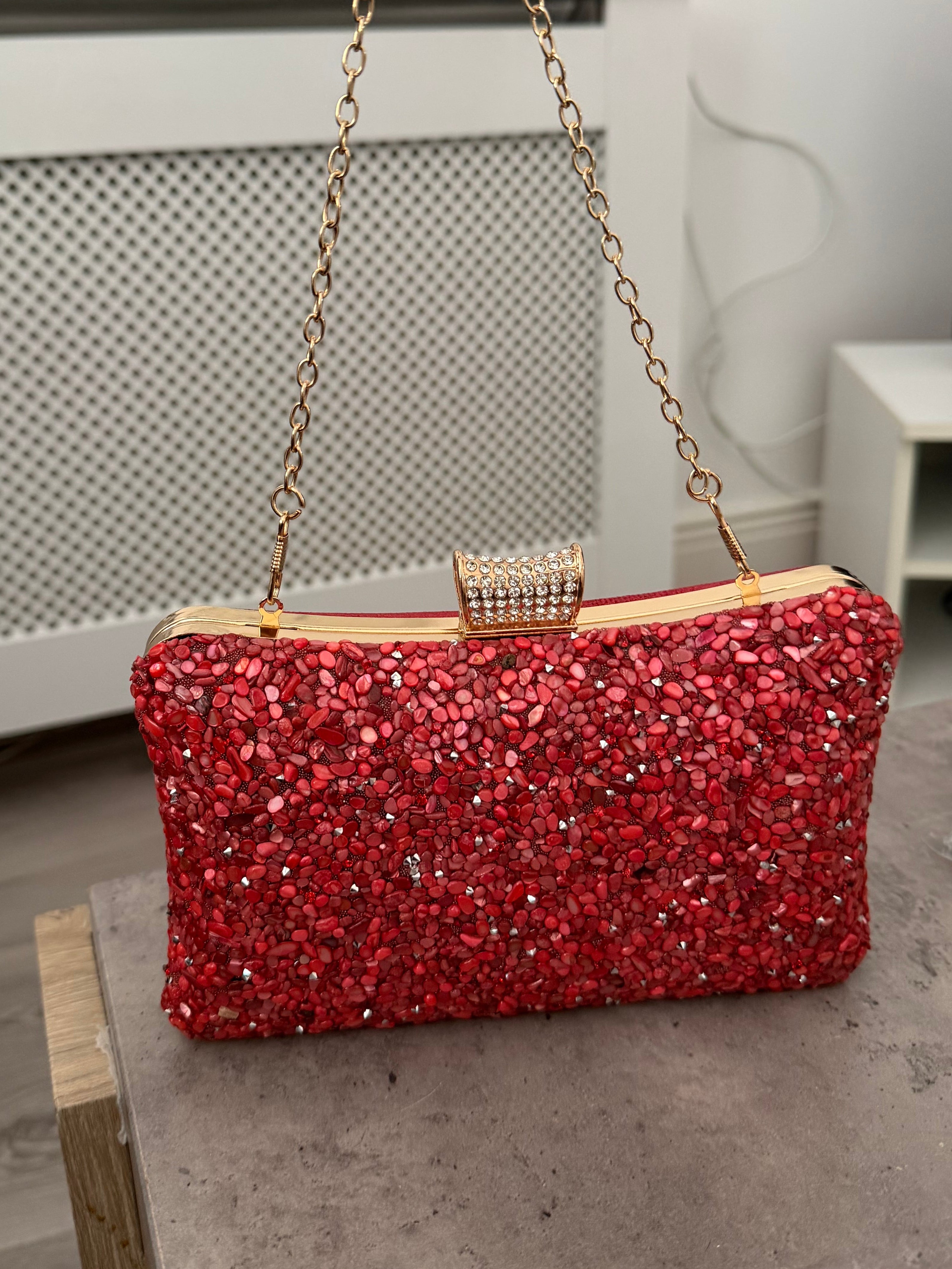Crystal Evening Clutch Bag