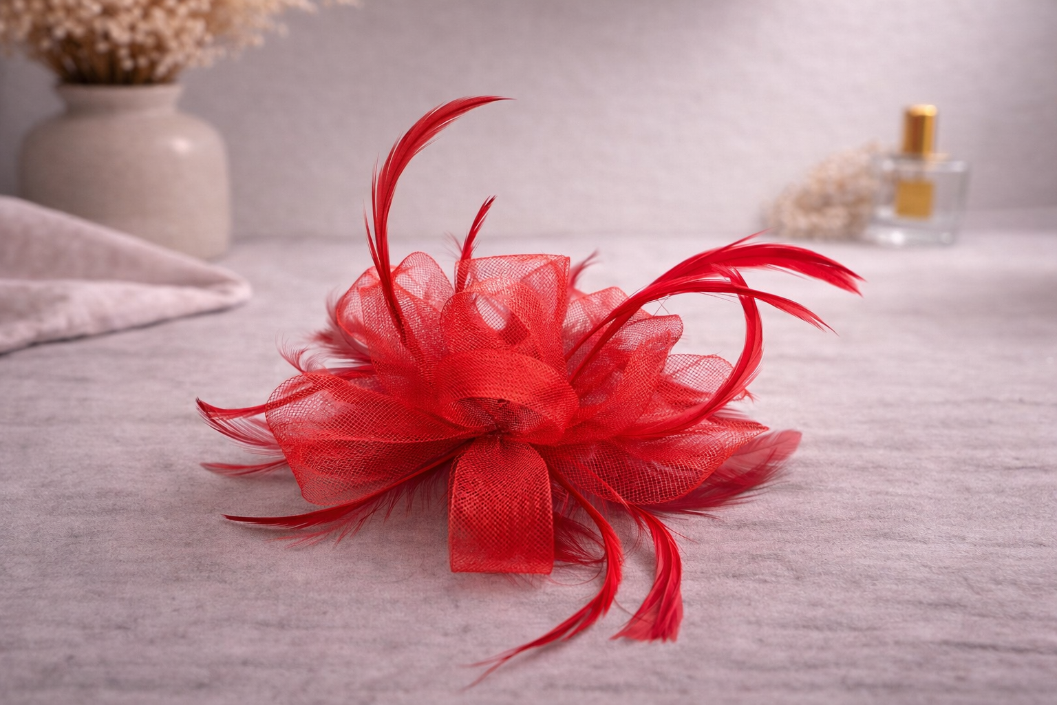 Feather Bloom Fascinator