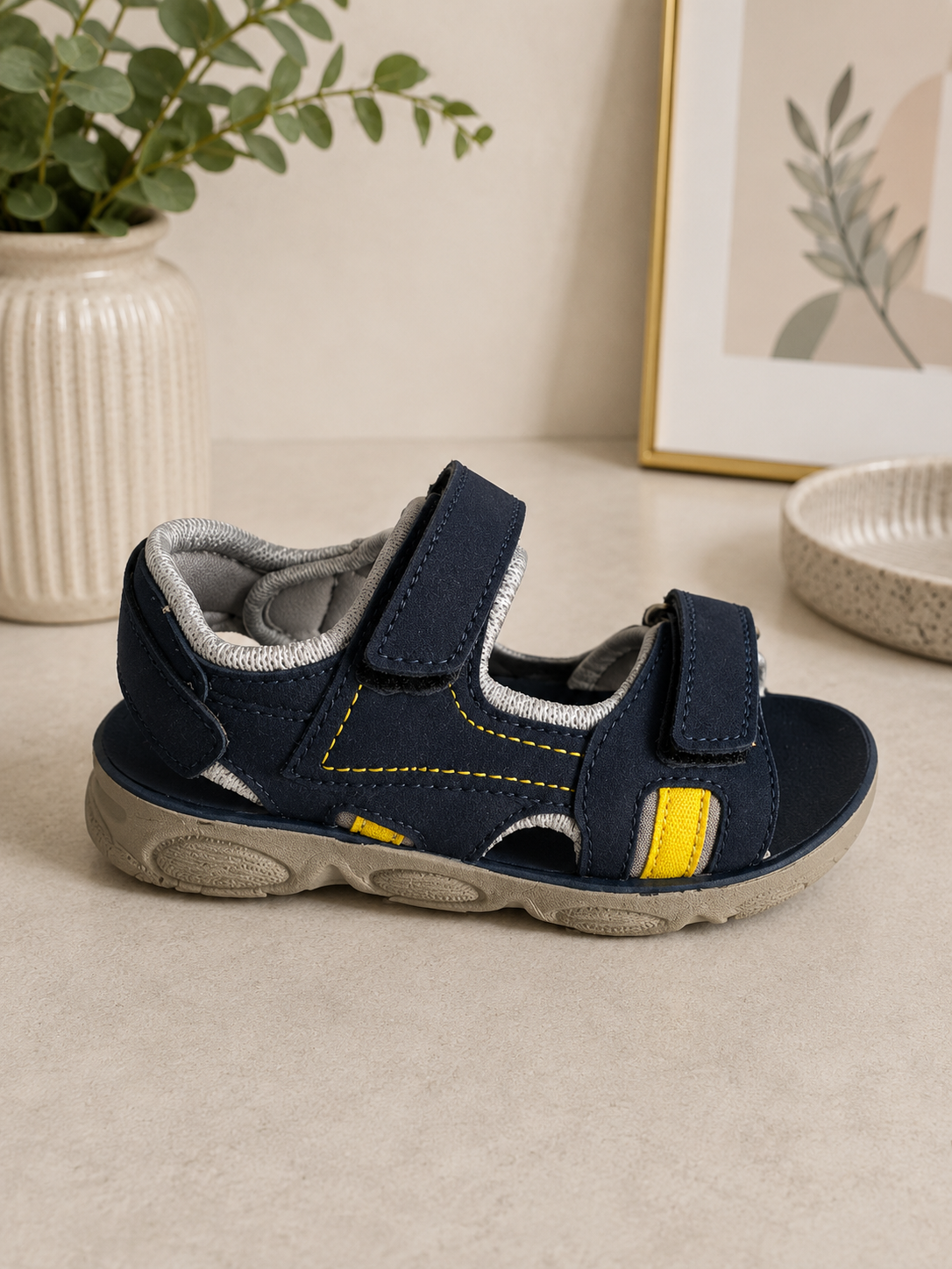 Velcro strap sandals