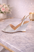 wedge wedding shoe