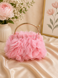 Blush petal handbag