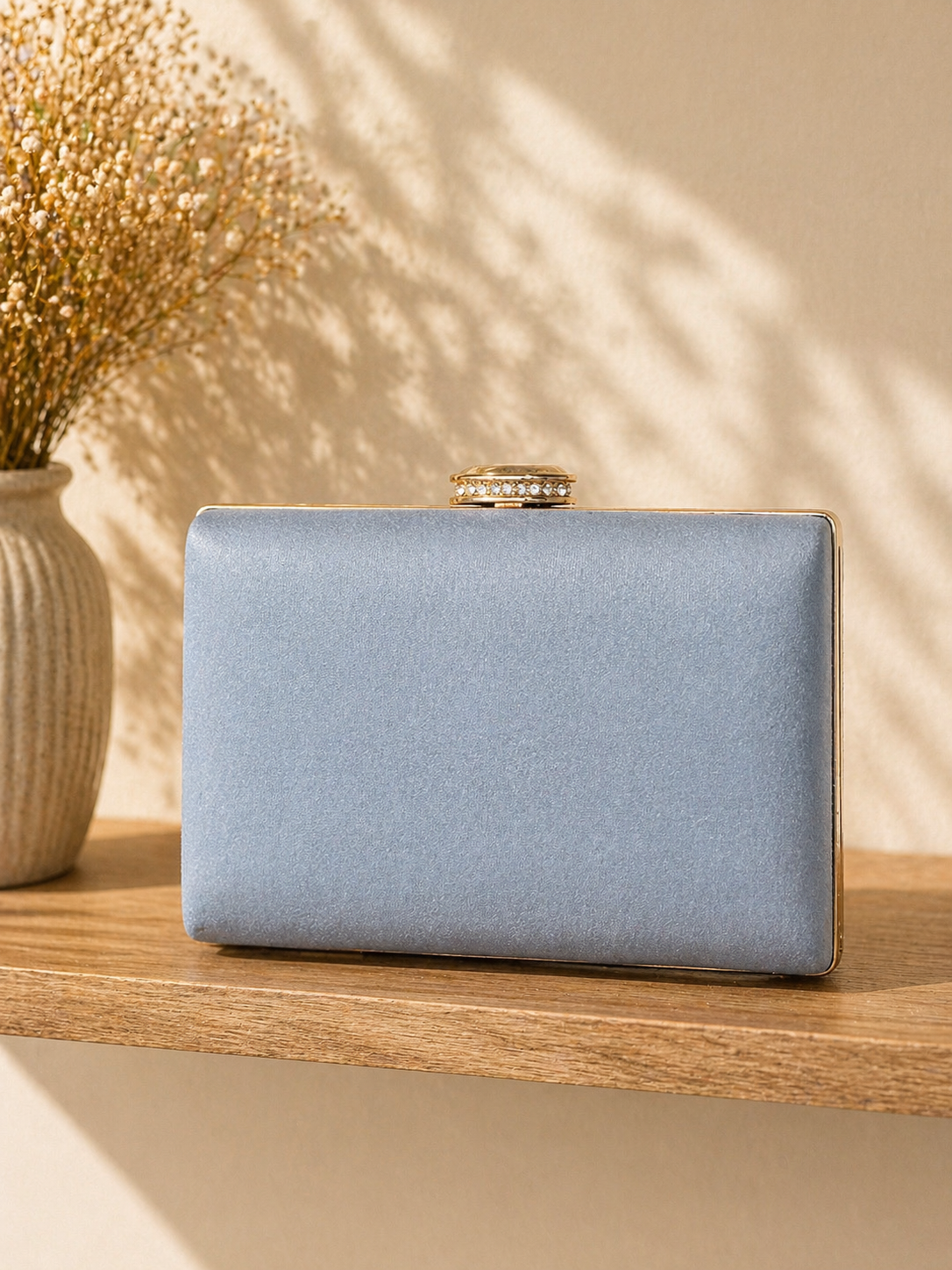 Luxury Minimal Box Clutch