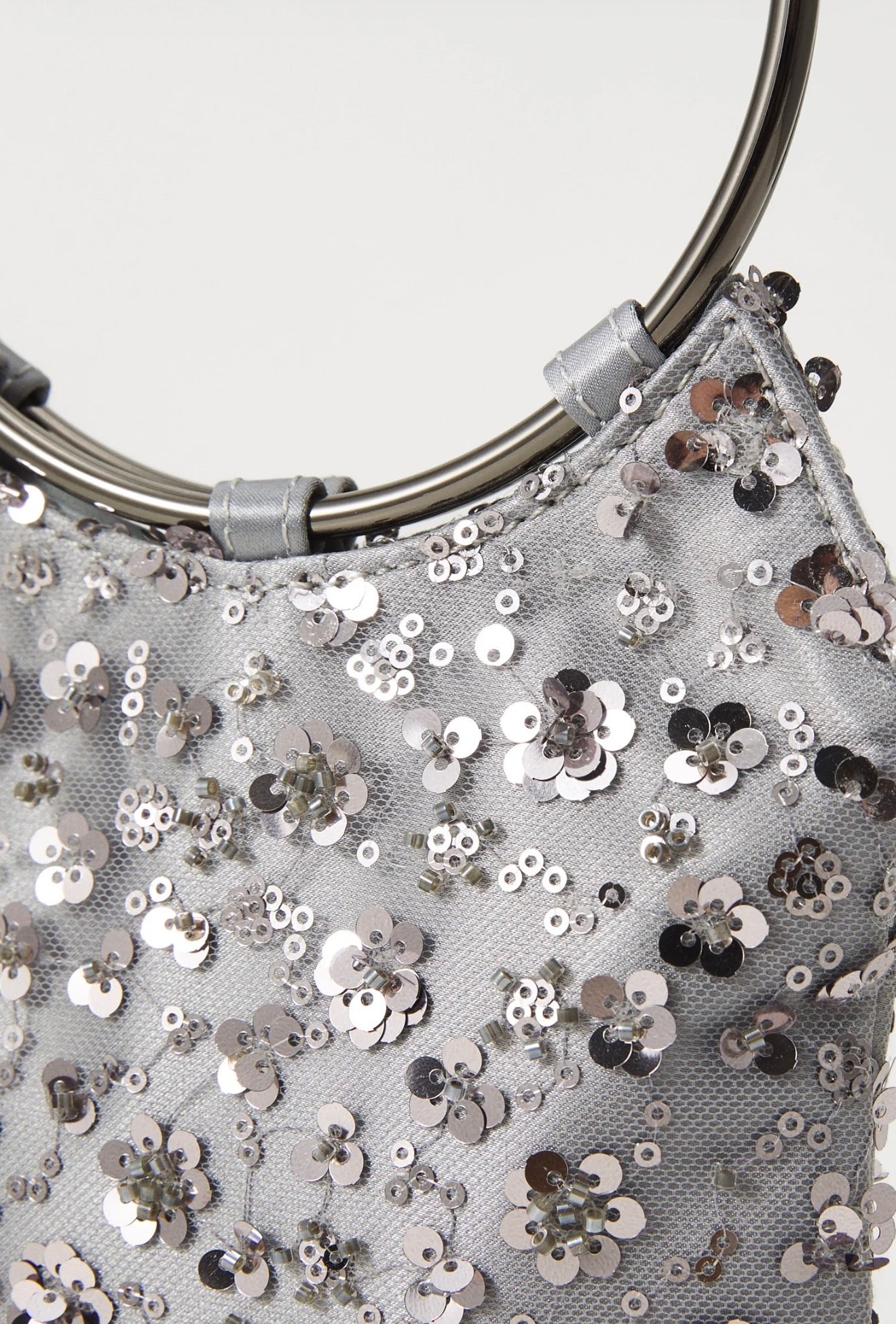 Sequin handbag