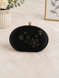 Black crystal bloom bag