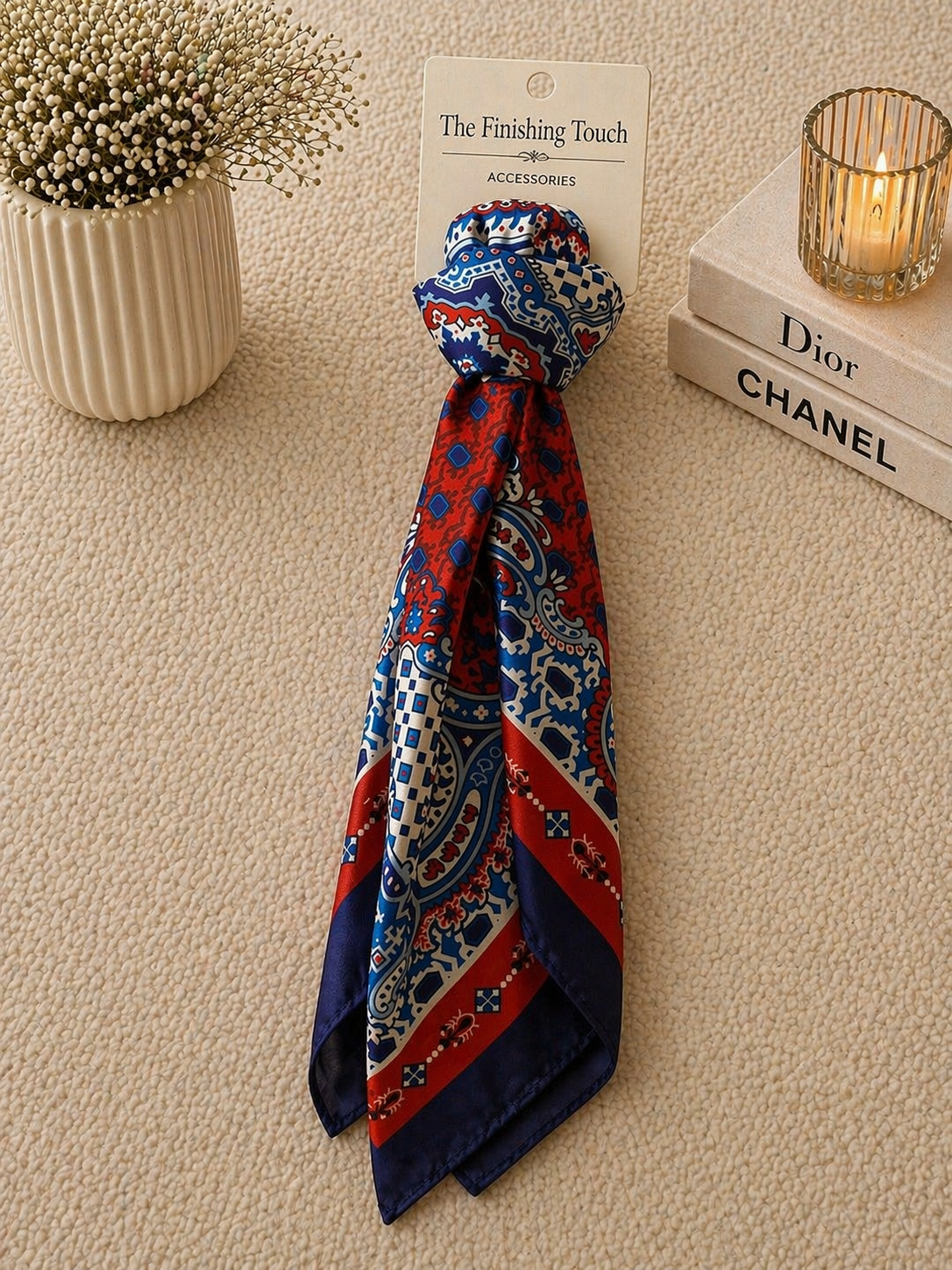 Regal Mosaic Silk Scarf