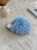 Fluffy slippers