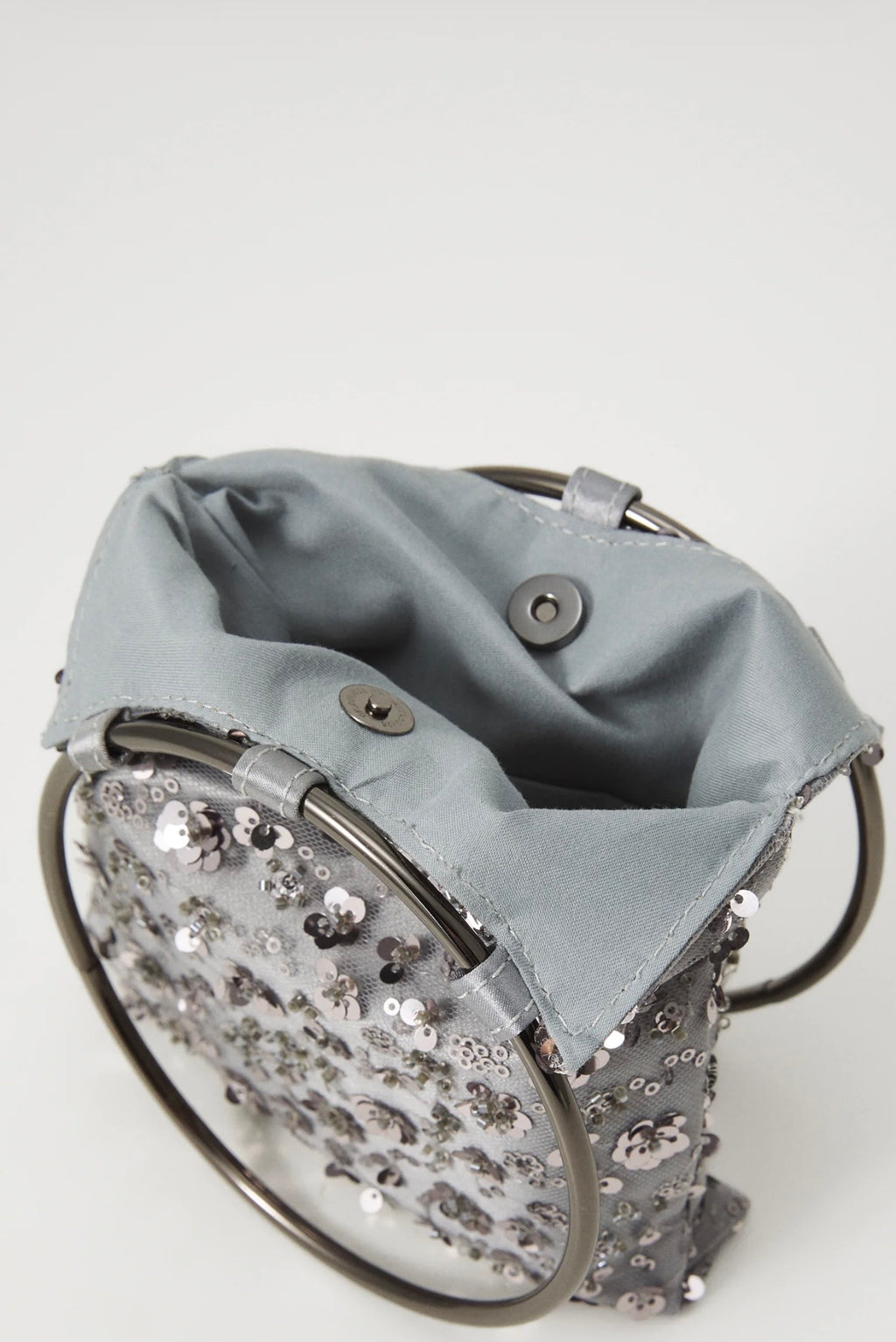 Sequin handbag