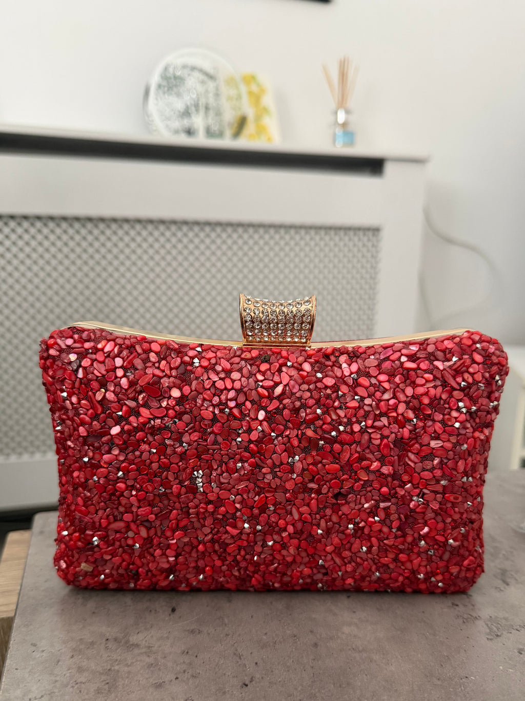 Crystal Evening Clutch Bag