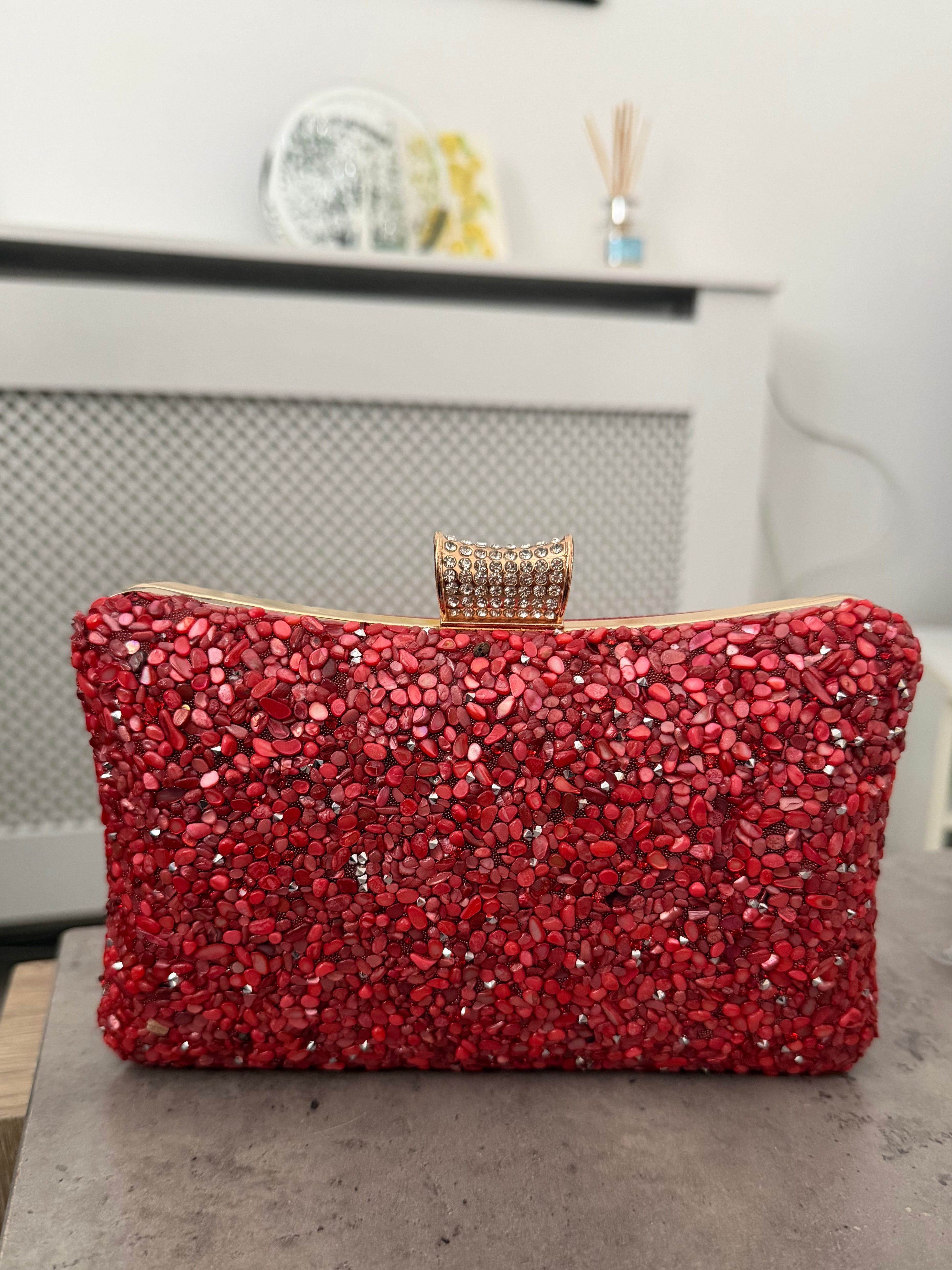 Crystal Evening Clutch Bag