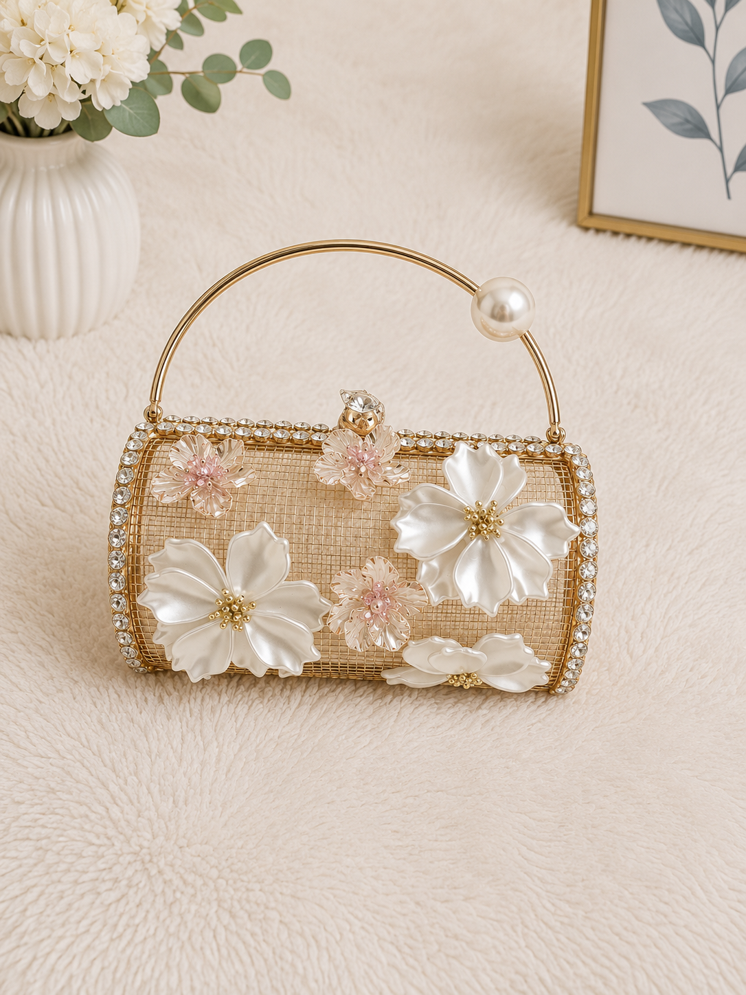 Barrel Blossom handbag