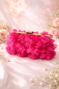 Ruffle Clutch bag