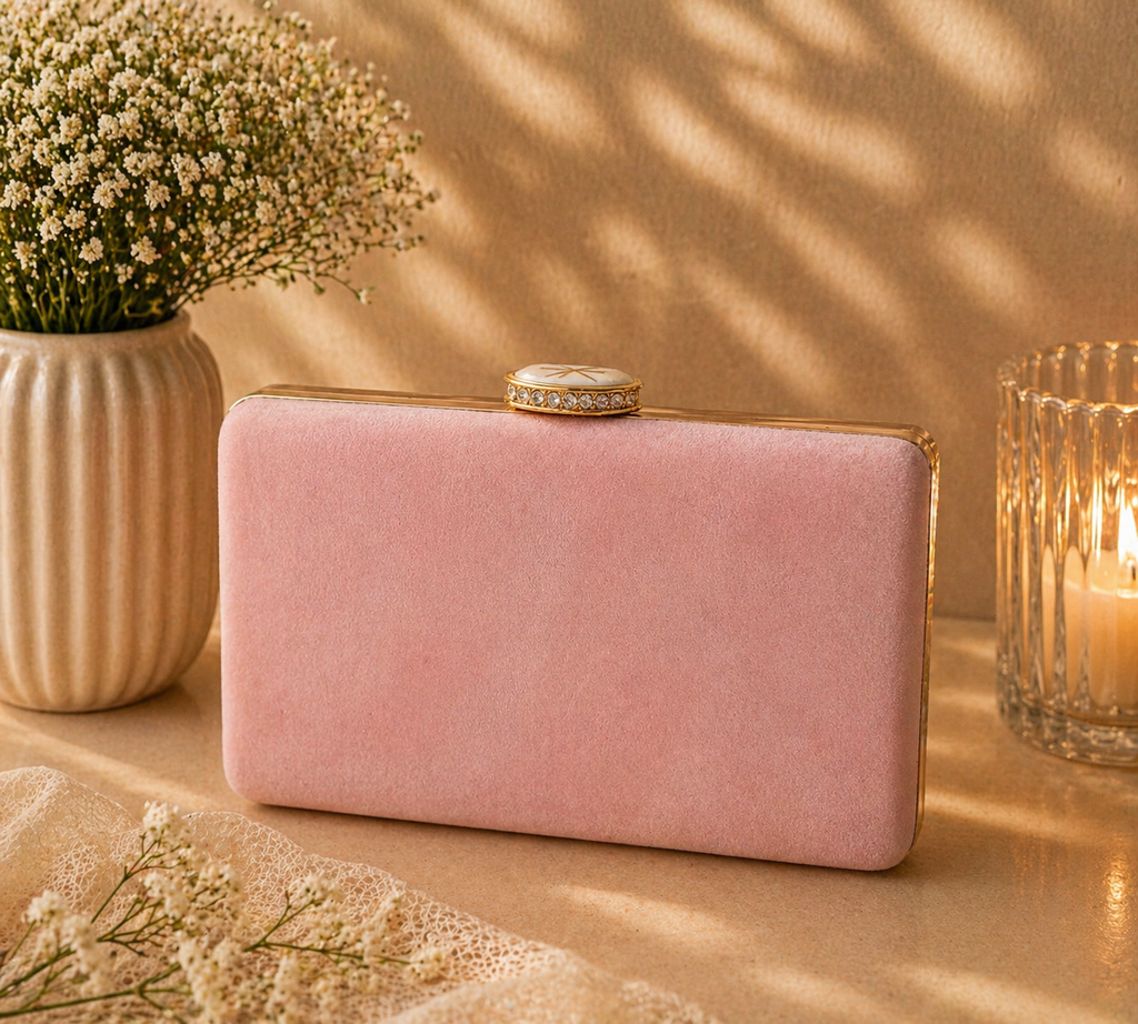 Luxury Minimal Box Clutch