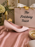 Patent pointed toe low heel