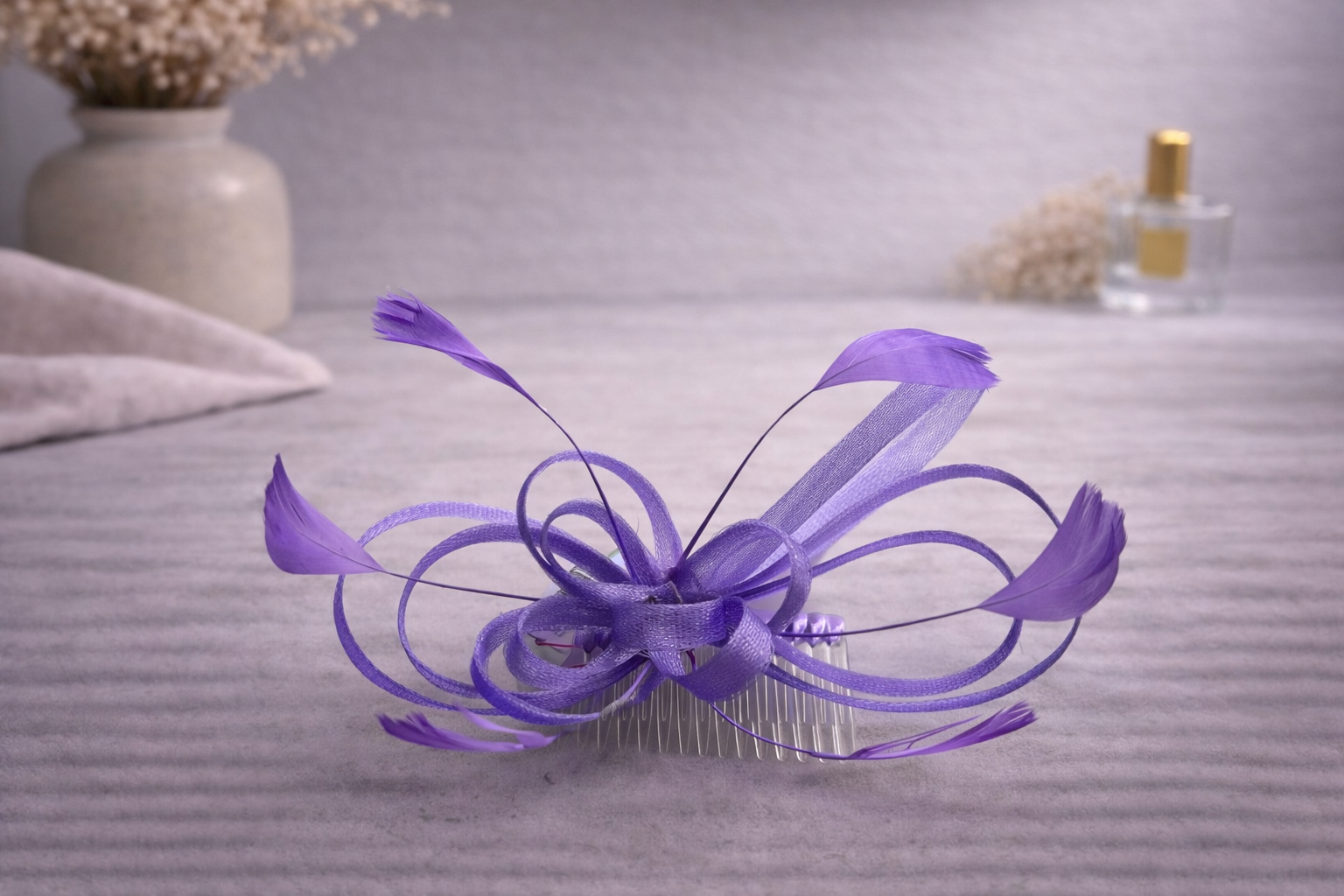 Slide in fascinator