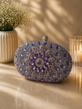 Amethyst Crystal Handbag