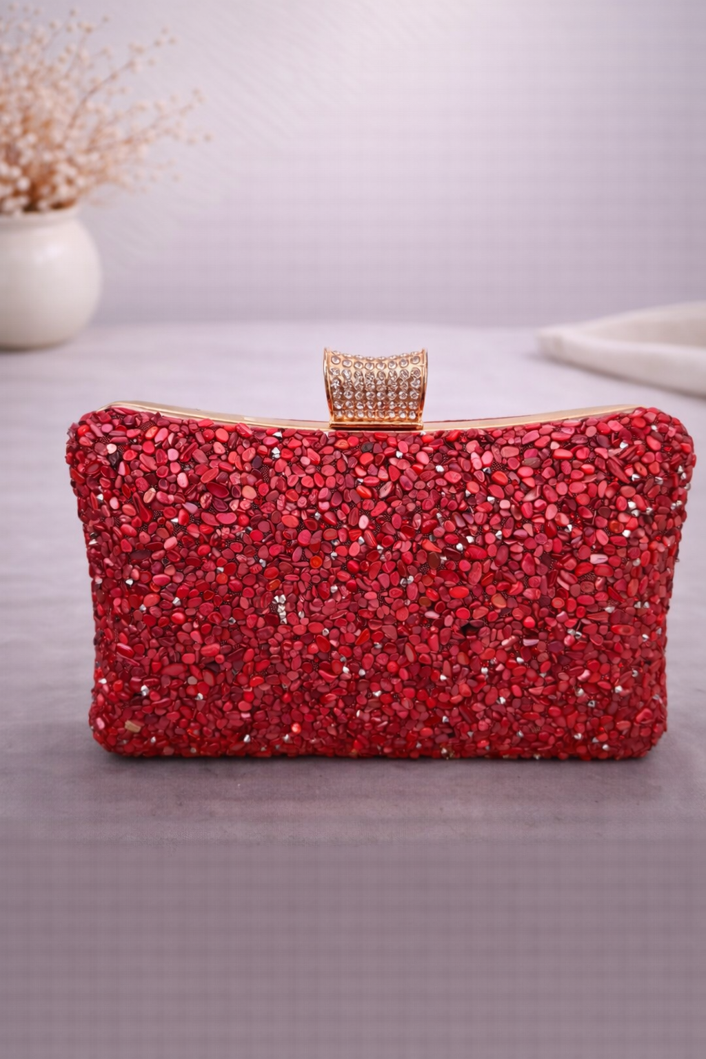 Crystal Evening Clutch Bag