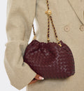 Woven detail cross body bag
