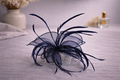 Feather slide fascinator