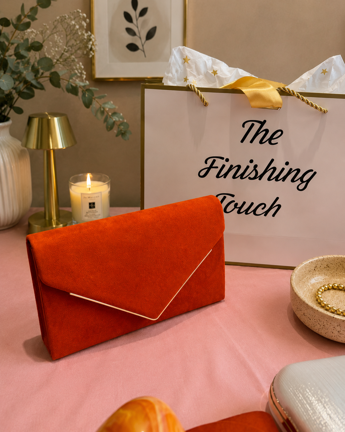 Envelope clutch bag