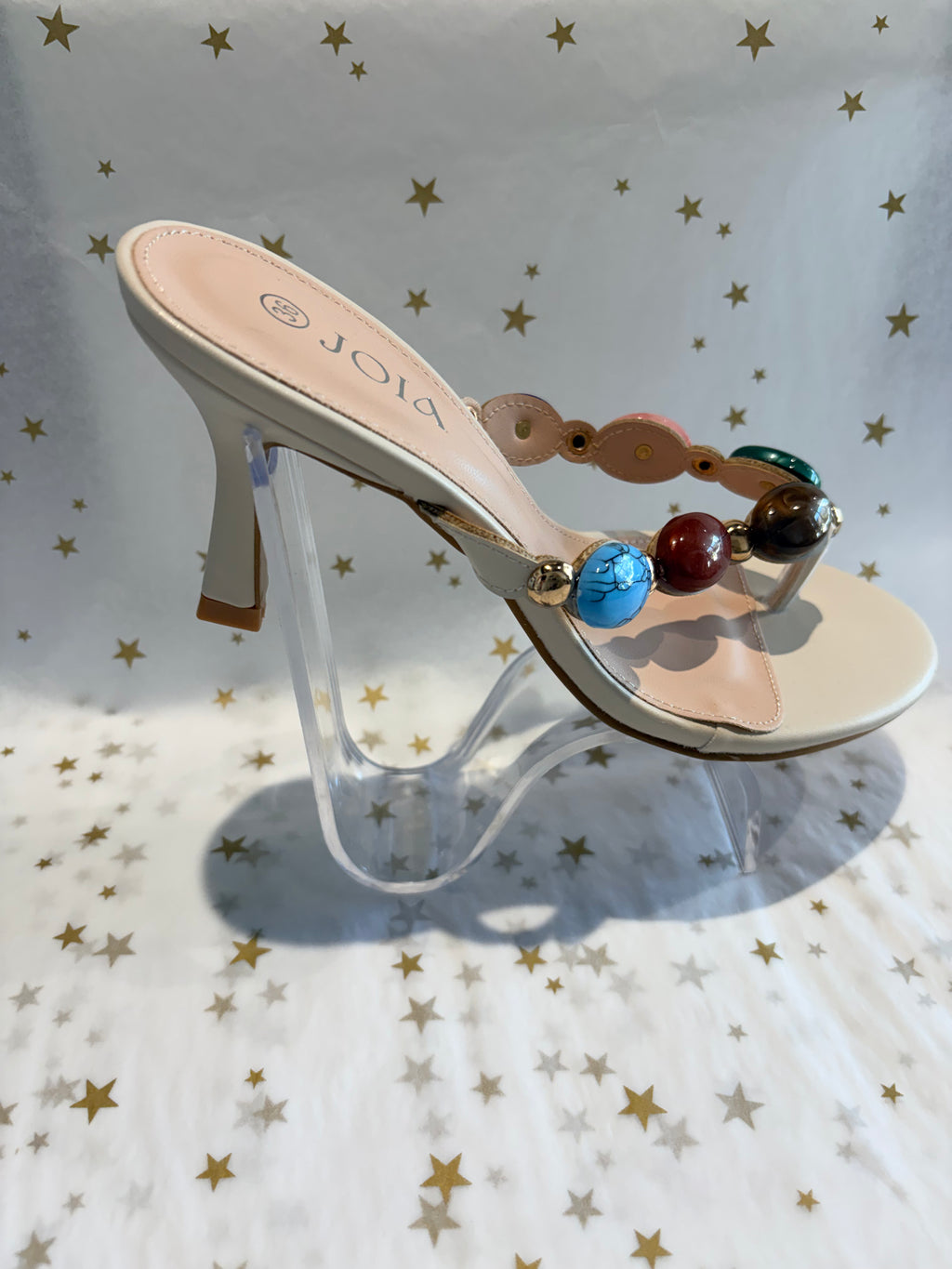 Gem kitten heel