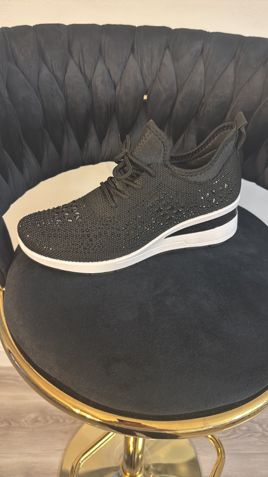 Diamanté orthopedic sneaker
