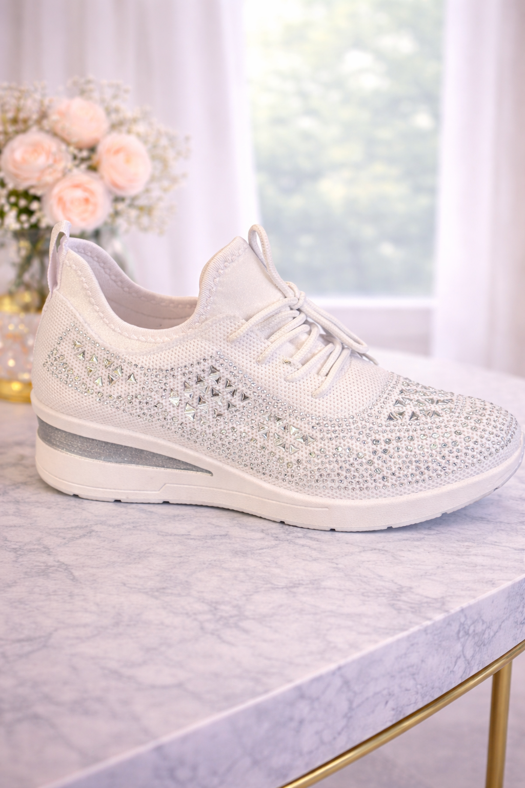 Diamanté orthopedic sneaker