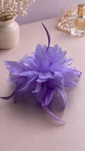 Floral Feather Headpiece