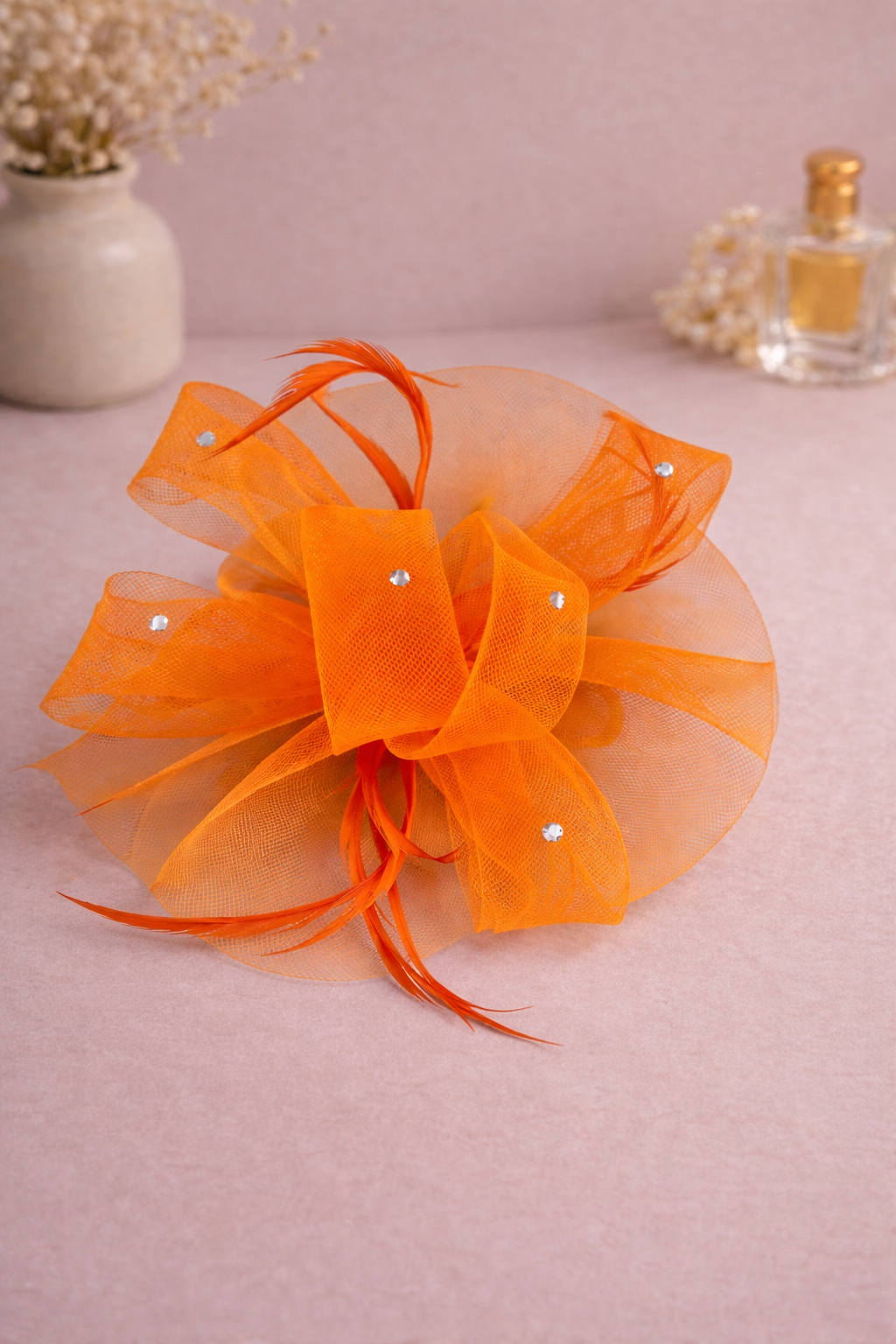 Diamanté detailed fascinator