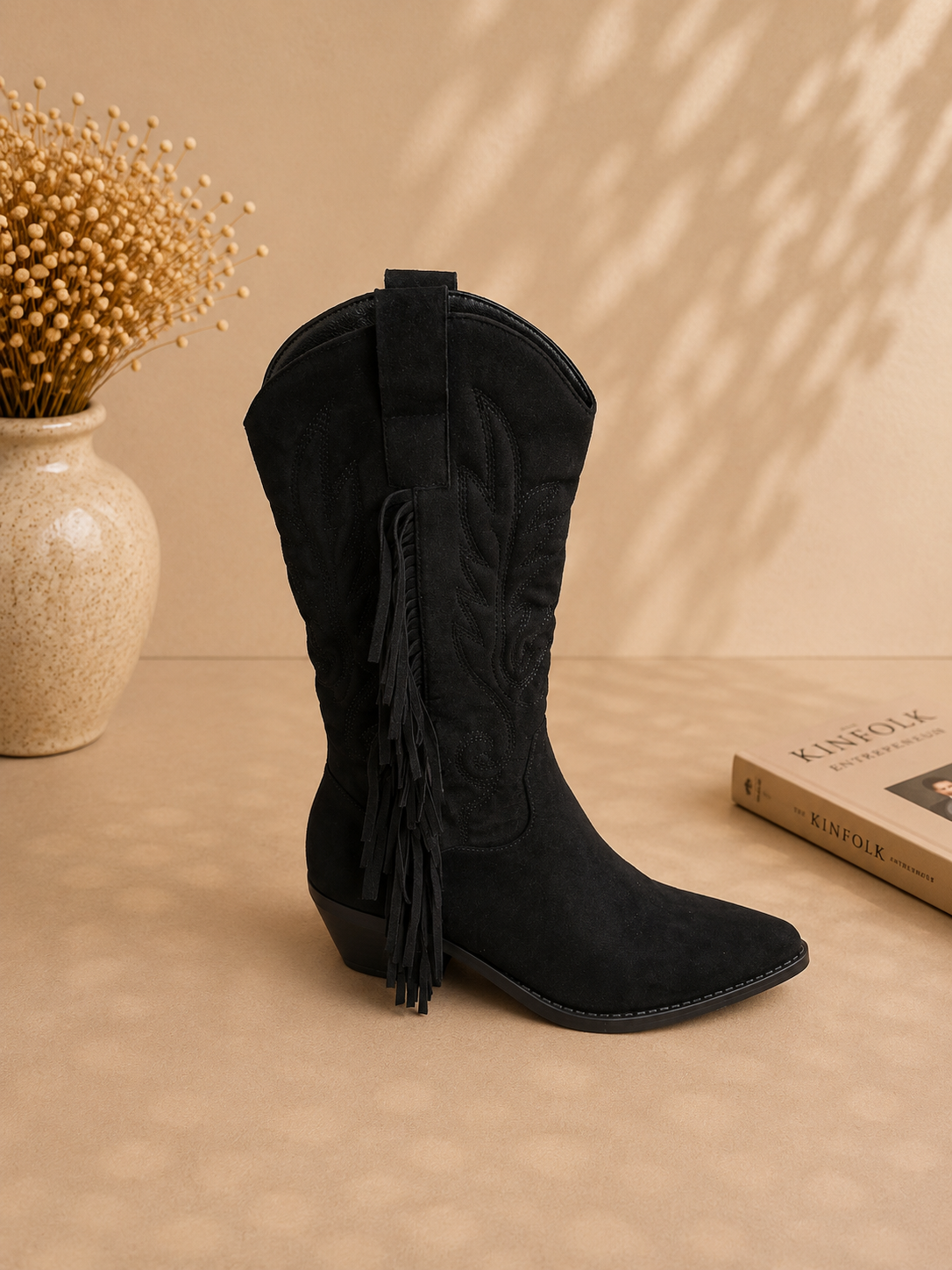 Fringe Cowboy boots
