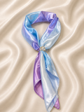 Lavender Sky Satin Scarf