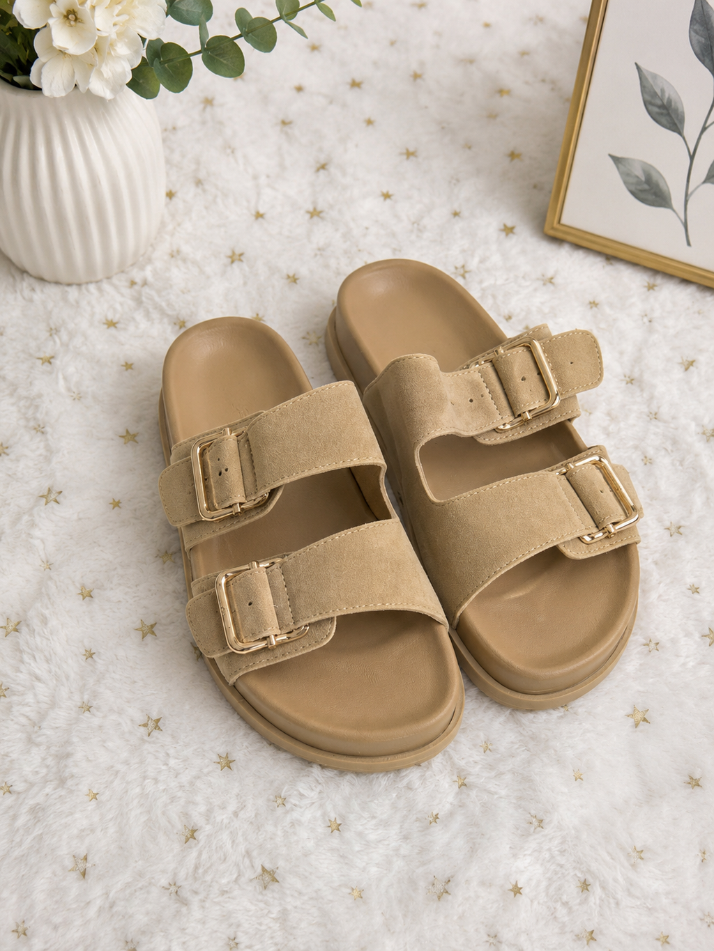 Double Strap Sandals