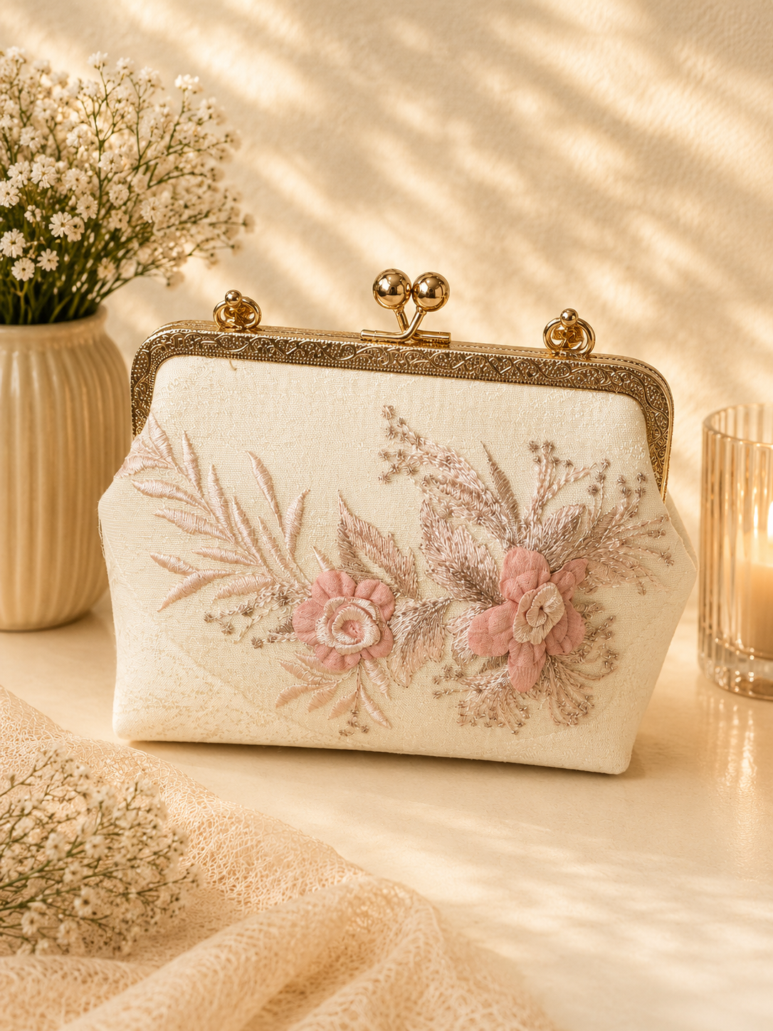 Floral handbag