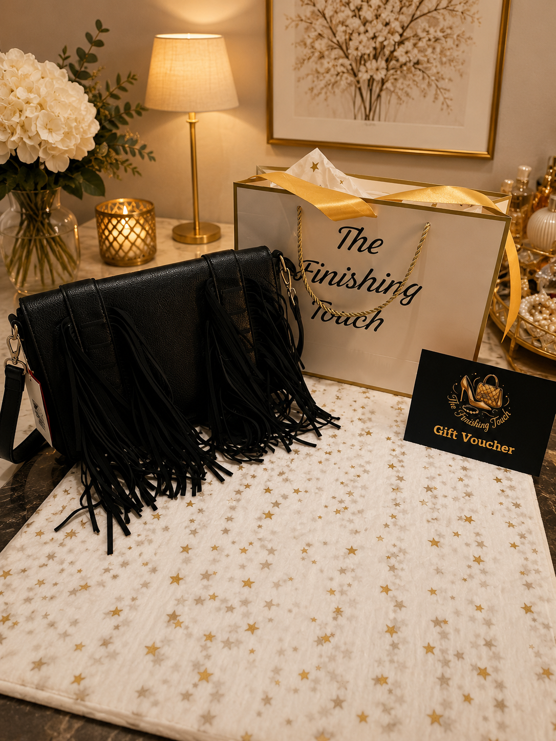 Fringe crossbody bag