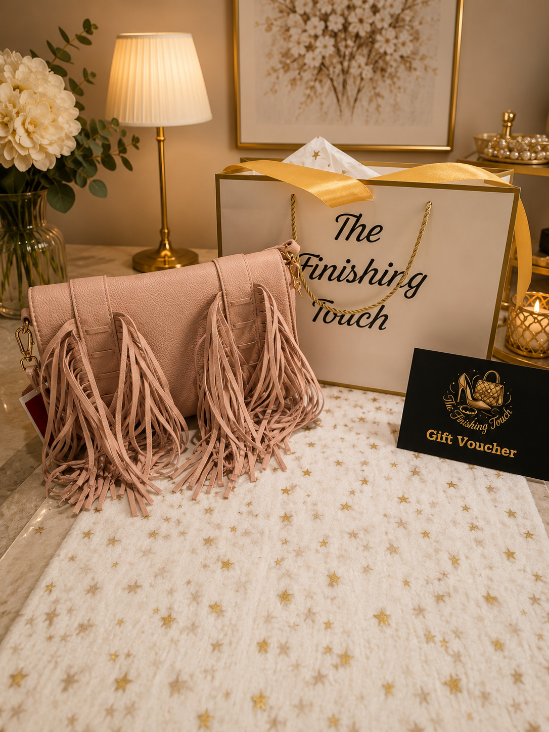 Fringe crossbody bag