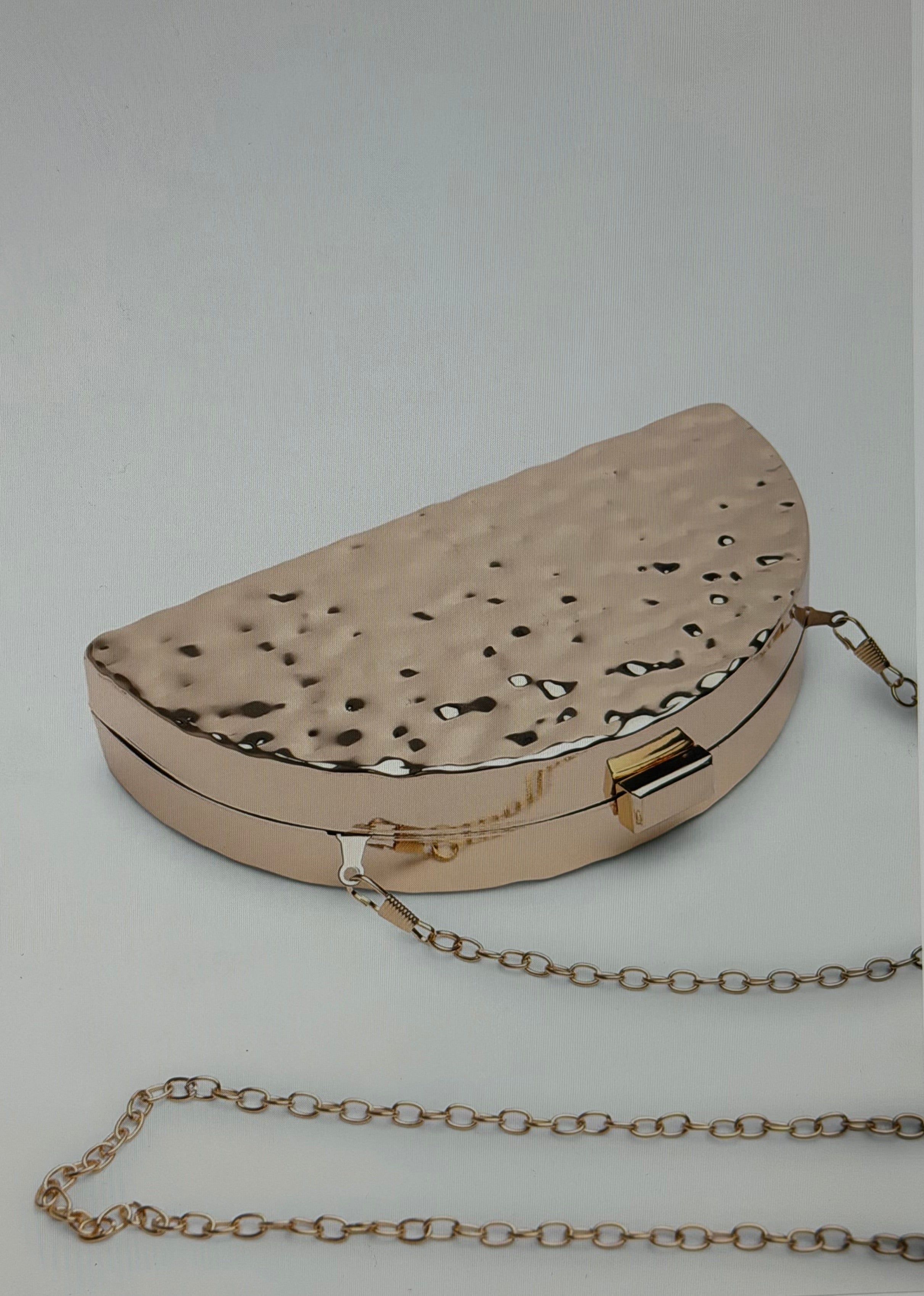 Halfmoon clutch bag