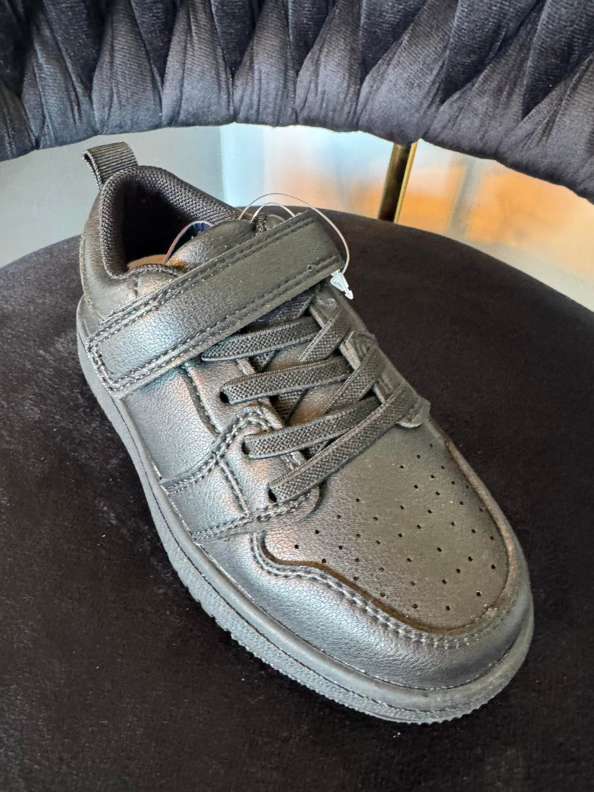 Velcro strap slip on trainers