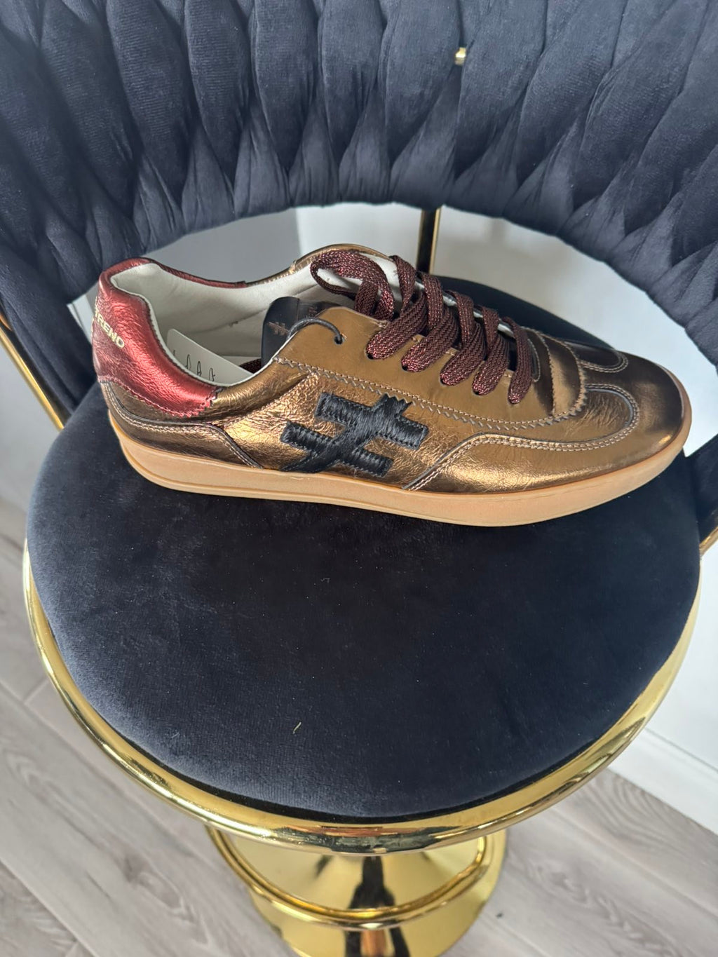 Another Trend Metallic Trainers