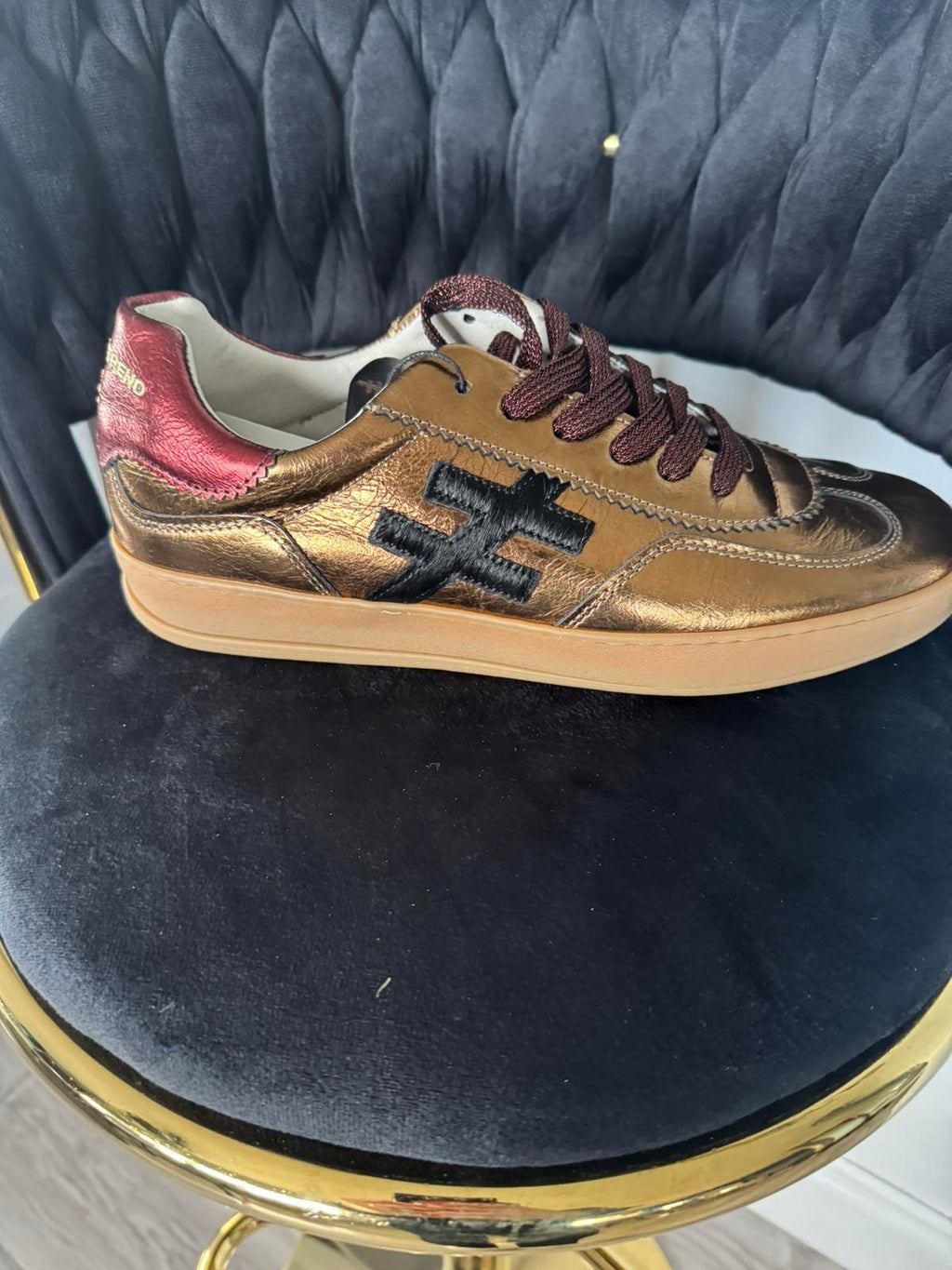 Another Trend Metallic Trainers