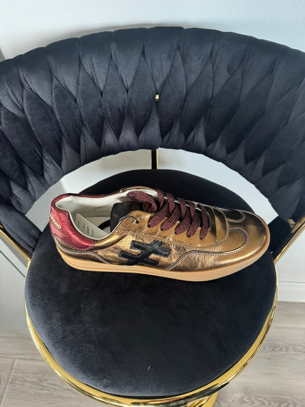 Another Trend Metallic Trainers