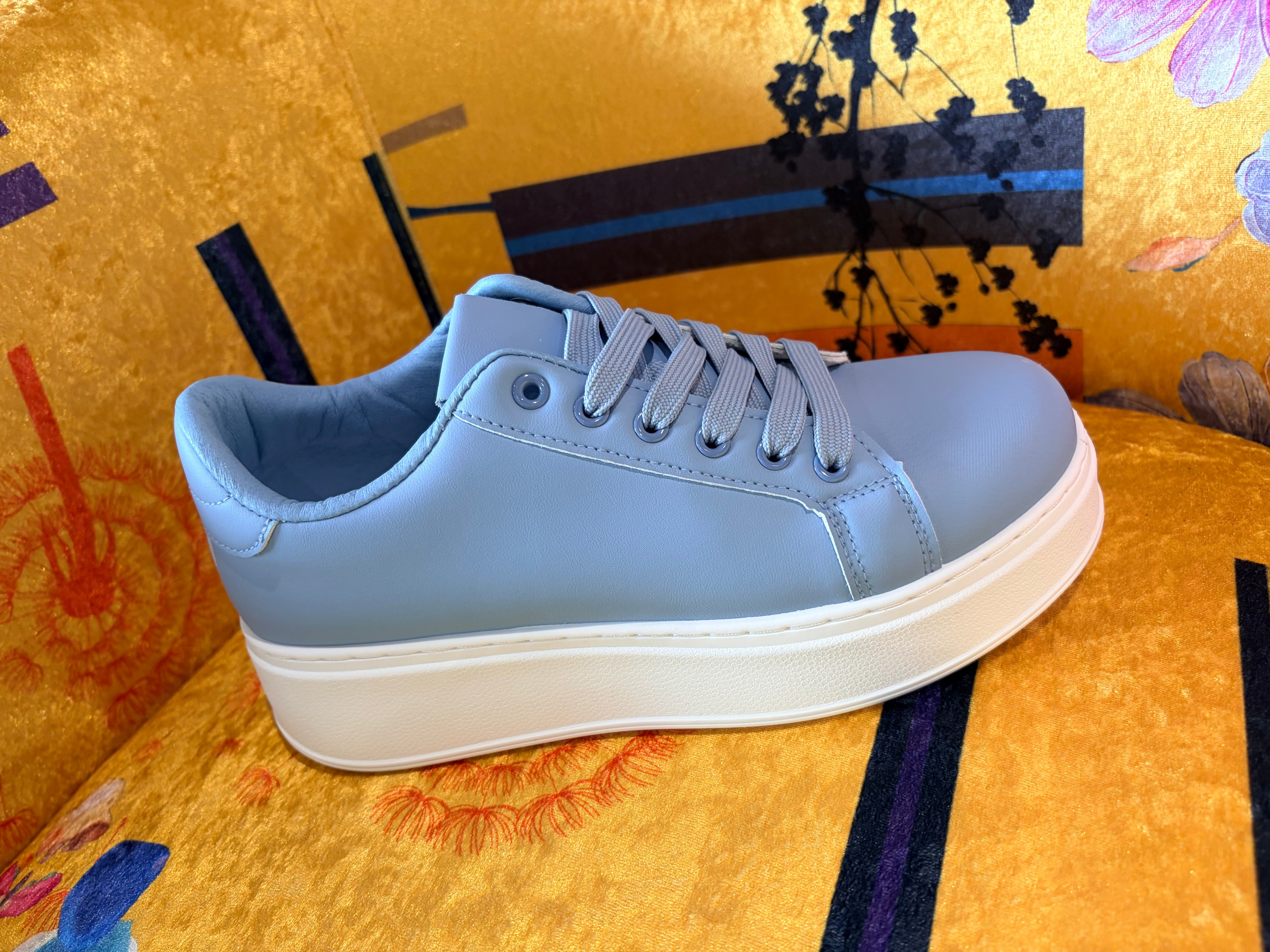 Blue platform trainer