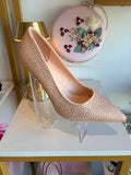 Champagne Diamond Heels.
