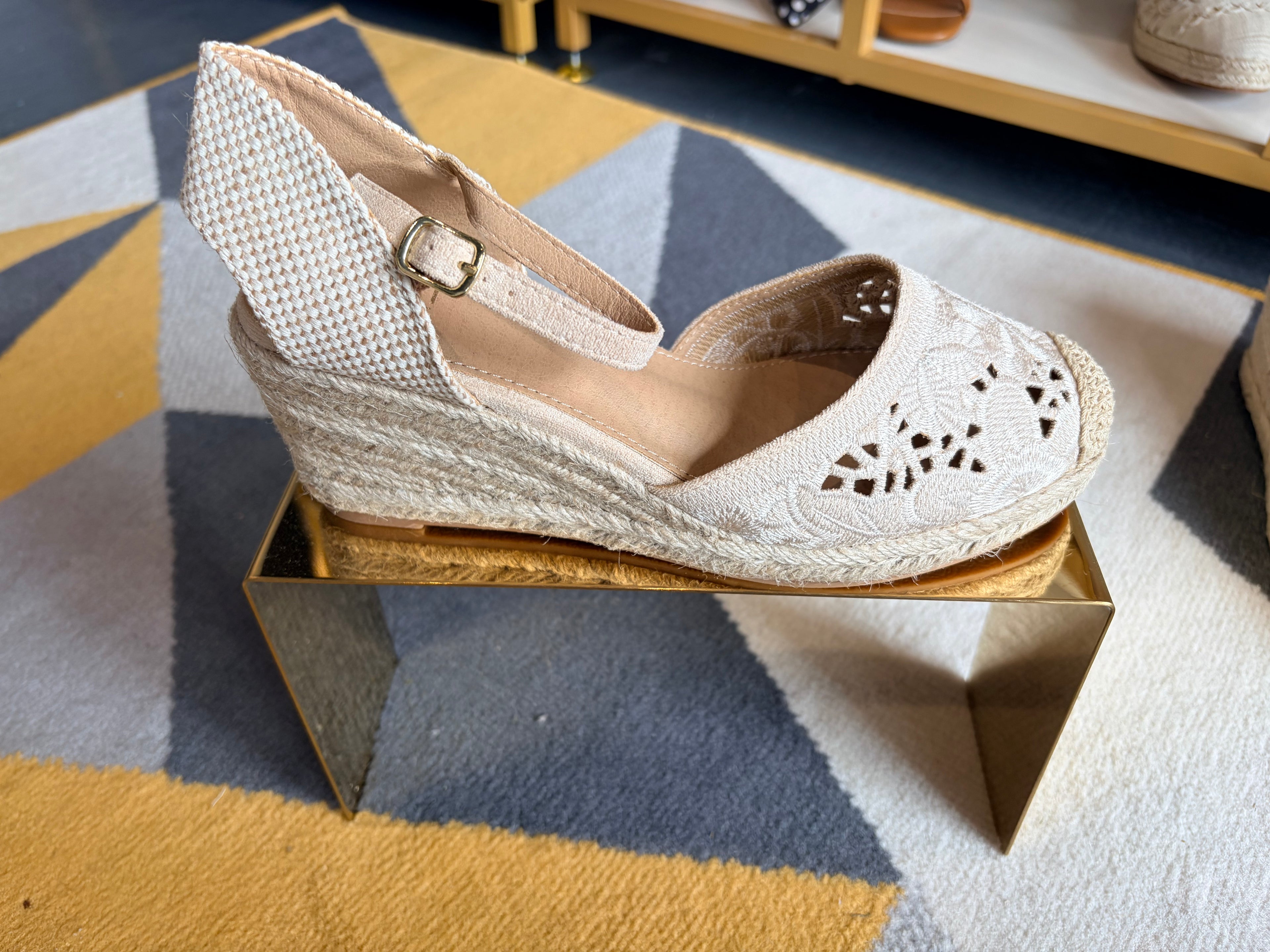 Platform wedge.