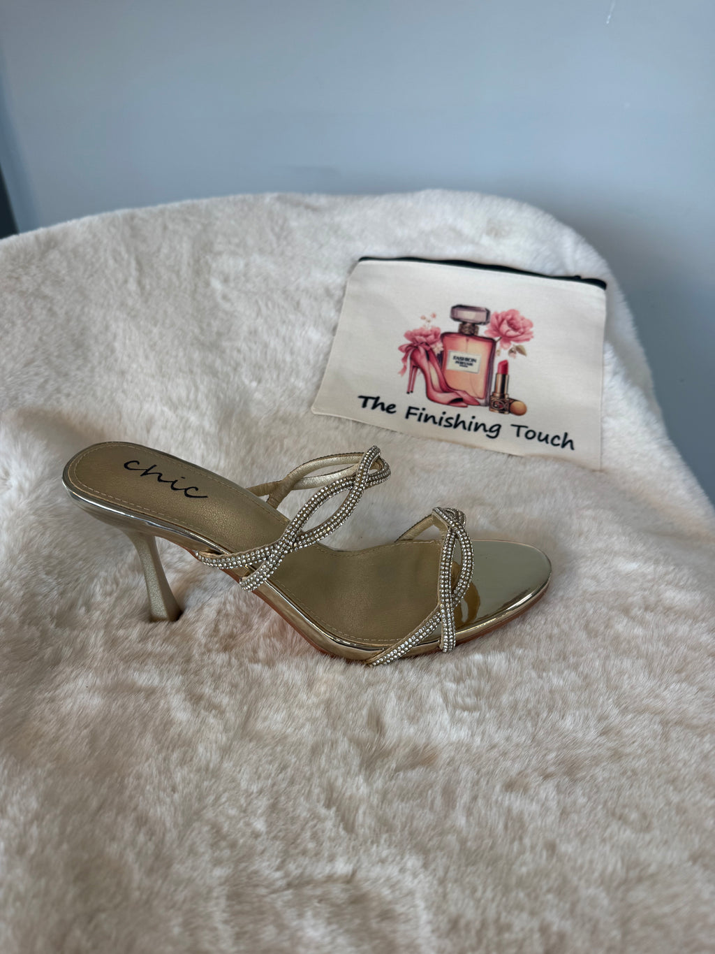Mid Heel Sandal