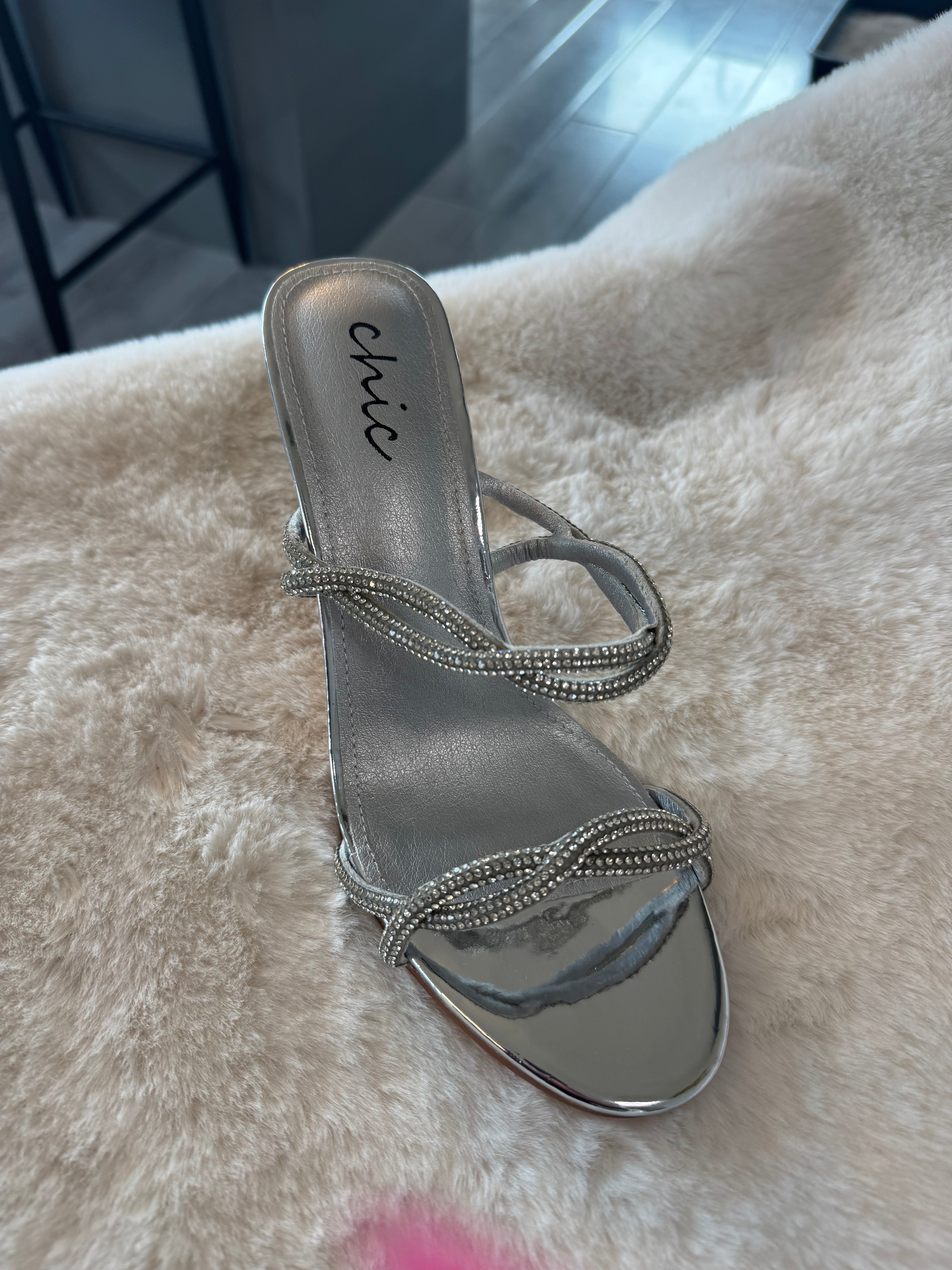 Mid Heel Sandal