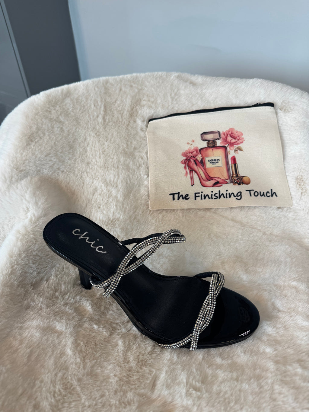 Mid Heel Sandal