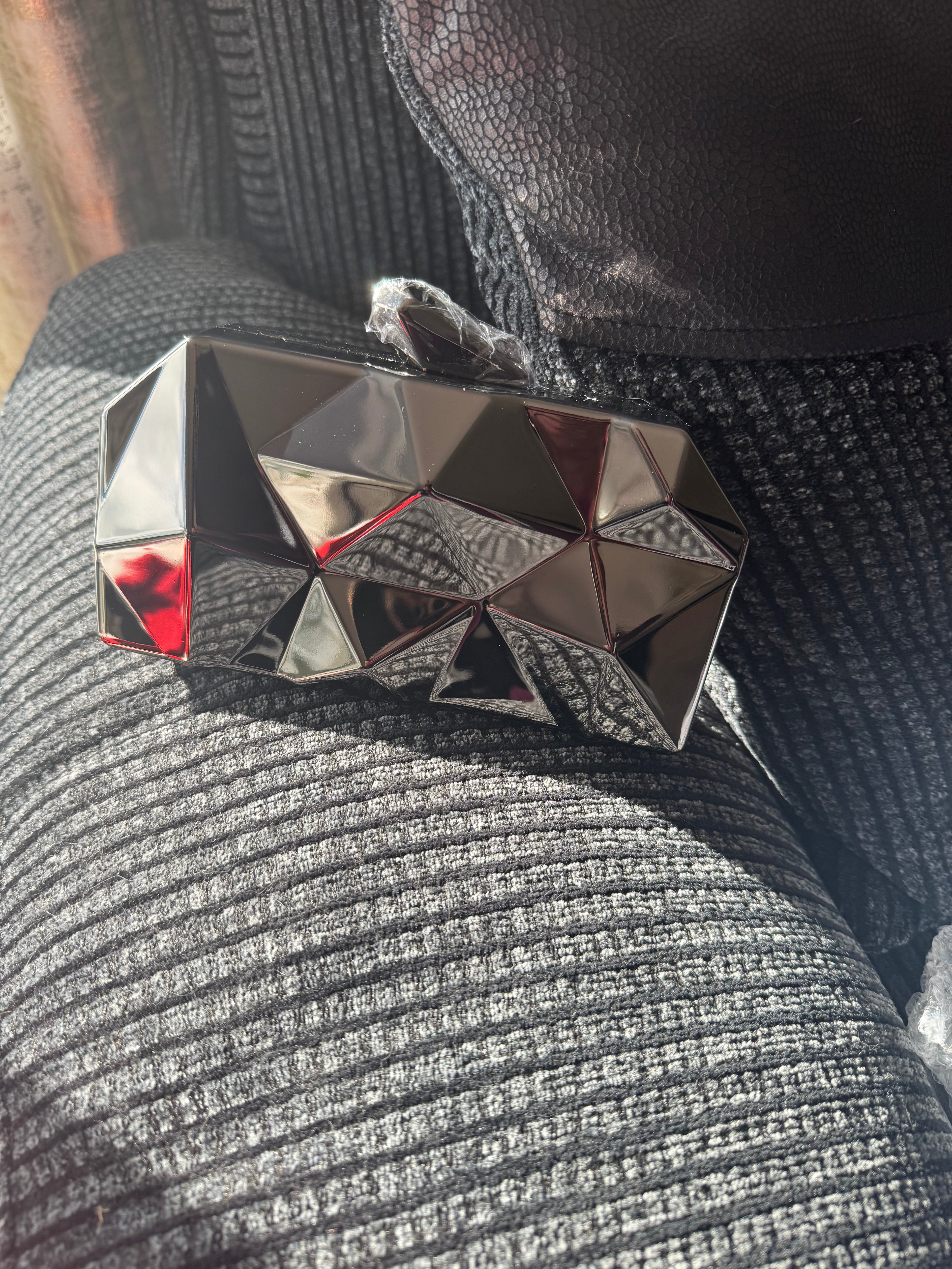 Geometric Clutch bag