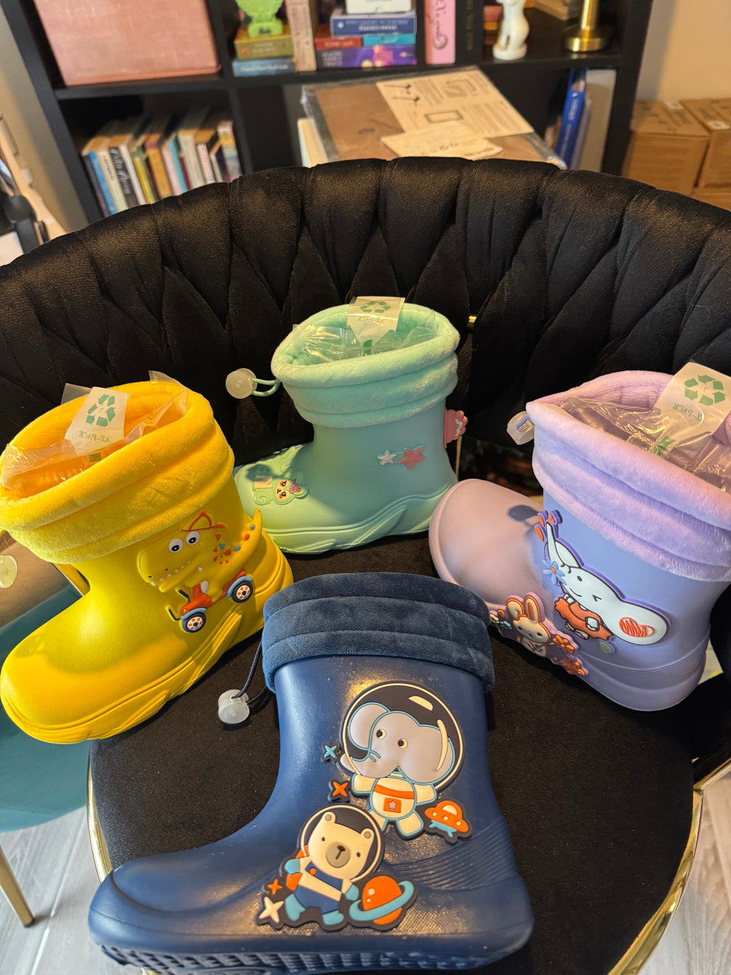 Children's wellie boots