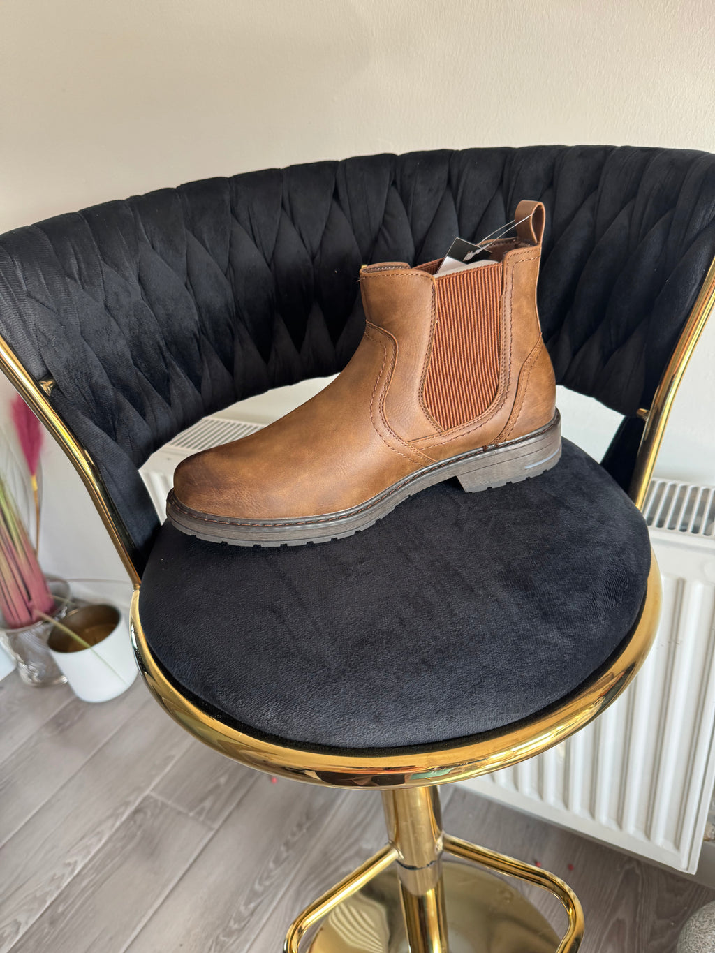 mens slip on boots