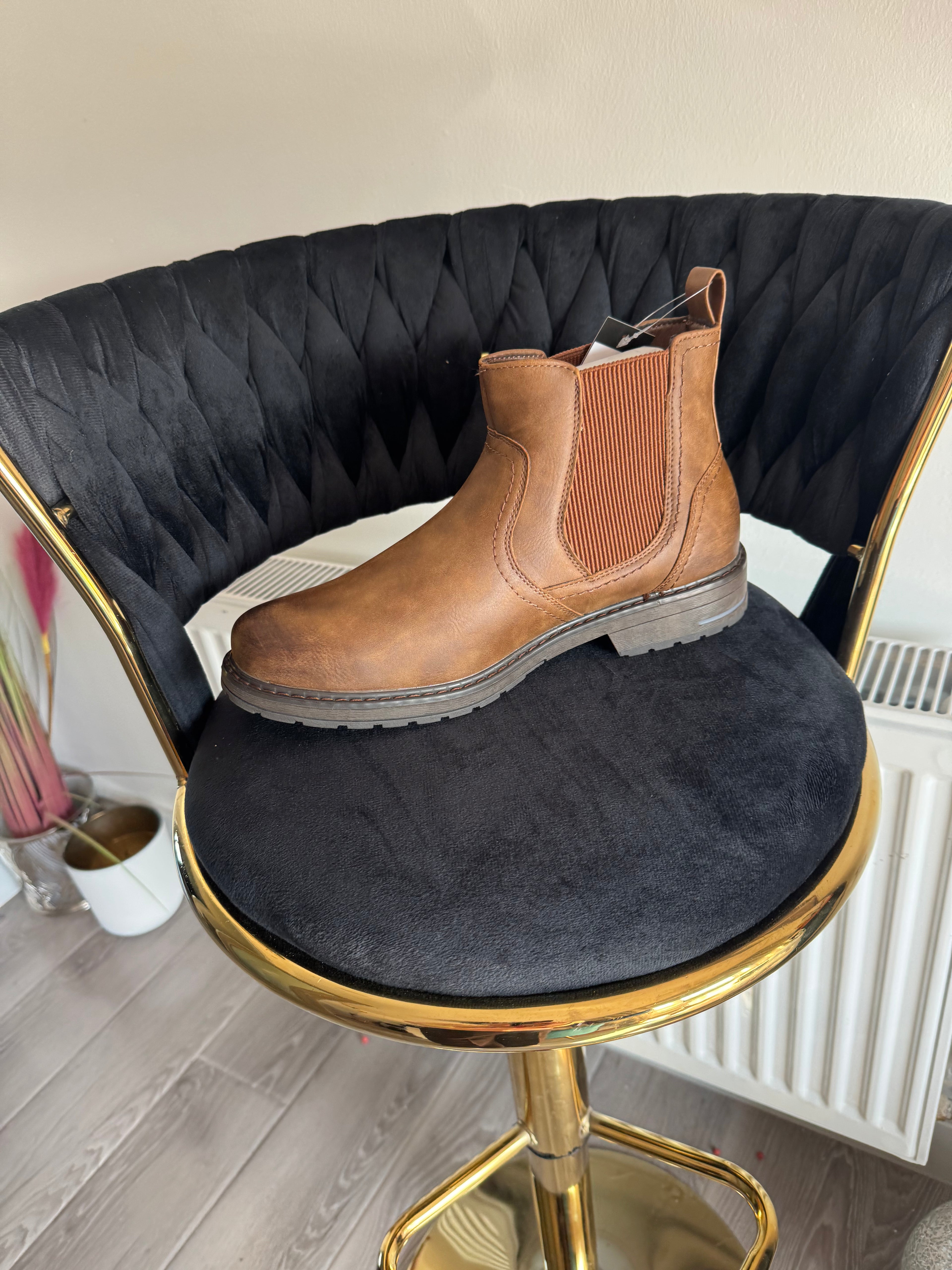 mens slip on boots