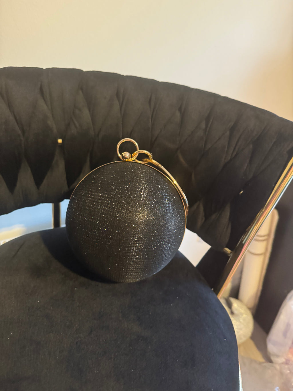 Diamanté glitter bag